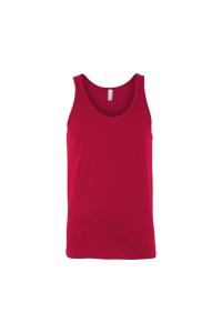 Майка без рукавов из холщового джерси Bella + Canvas, красный