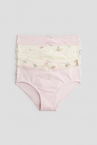 Упаковка из 5 хлопковых трусов H&M, мультиколор