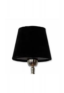 Абажур Mitters бархатный черный Loberon, бархатный черный