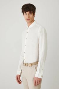 Льняная рубашка Medicine, белый