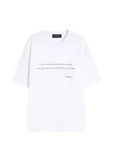 Футболка с короткими рукавами и принтом Spdquiete Sportmax, белый