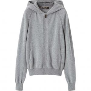 Вязаная бомбер Merano Loro Piana, серый