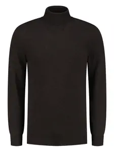 Джемпер с высоким воротником Fedeli, коричневый