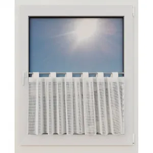 Карниз Screw Ø 9 мм, однорядный, фиксированной длины, регулируемая зажимная штанга Indeko, серебристый