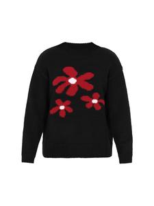 Женский свитер черного цвета Usha