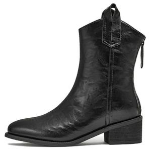 Ботильоны женские BASTO, кофейные (на флисовой подкладке)