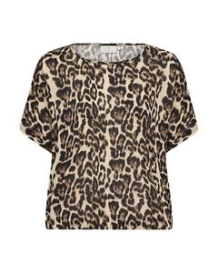 Блуза Kaffe Amber, коричневый/мокко