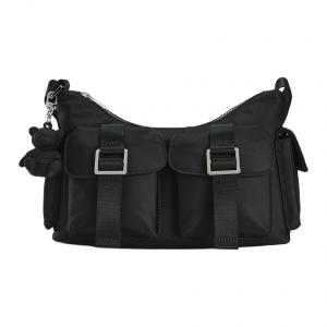 FILA Тканевая мини-сумка через плечо женская черная, Black