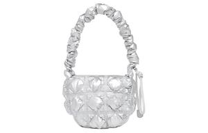 CARLYN Нейлоновая облачная сумка через плечо, Silver