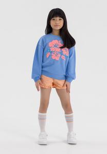 Толстовка PRINTED CREW NECK LONG SLEEVE MINOTI, синий