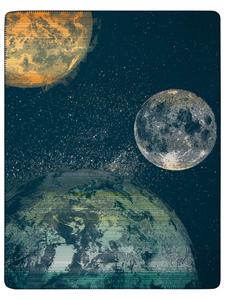 Детское и молодежное одеяло Космос в цвете biederlack