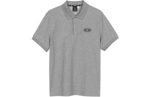 Футболка поло мужская средняя серый меланж Skechers, Medium Heather Gray/004F