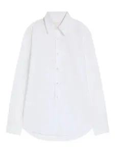 Поплиновая рубашка DRIES VAN NOTEN, белый