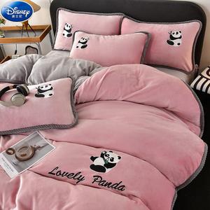 Disney Комплект постельного белья, 4 предмета, простыня на резинке 180 см, пододеяльник 200x230 см