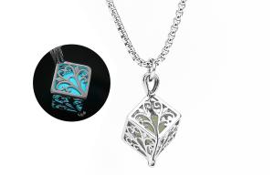 Титановая стальная цепь унисекс ENFANTIN, зеленый