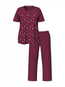 Пижама Ulla Popken, темно-красный