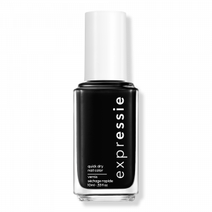 Быстросохнущий лак для ногтей Expressie Essie, Now Or Never (black)