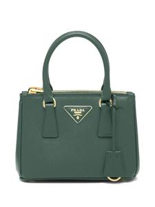 Prada мини-сумка Galleria, зеленый