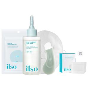 ILSO Набор для борьбы с акне и удаления черных точек One Step Extracting Solution для контроля жирности и очищения