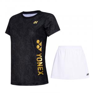 Женская футболка для бадминтона YONEX, белый