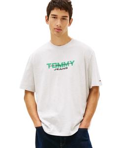 Футболка с коротким рукавом и принтом логотипа, размер 26SS