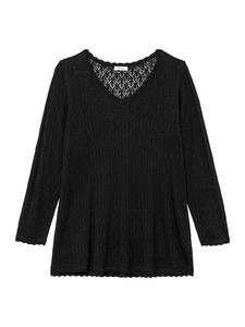 SHEEGO Свитер в черном цвете