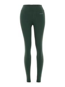 Organication Скинни леггинсы в темно-зеленом цвете