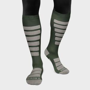 Мужские и женские зимние спортивные носки для сноуборда и лыж Aoraki Green Army Green SIROKO, цвет grau