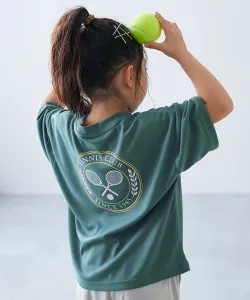 Быстросохнущая, гладкая и эластичная сетчатая спортивная футболка Devilabo с коротким рукавом Devirock, цвет 013-Tennis-Hunter Green