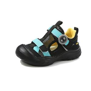 Детские сандалии с низким верхом для детей от 3 до 7 лет TONYBEAR, черный/синий