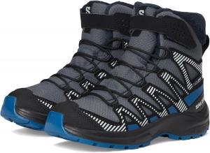 Детские кроссовки Salomon Unisex-Child Xa Pro V8 (для малышей и детей постарше), черный/синий
