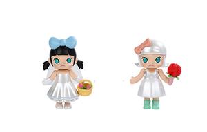Molly Wedding Flower Girl Collection Molly Mystery Boxes Single Mystery Box/Full Box 12 Pcs POP MART