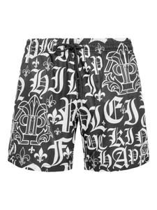 Боксерские шорты для плавания Philipp Plein, черный
