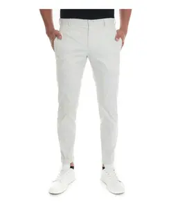 Зауженные брюки-чинос со светоотражающими элементами. Pt01, белый