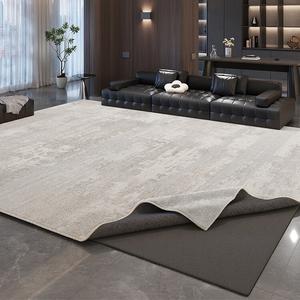 Budis Ковер 200х340 см для гостиной в винтажном французском стиле, съемный, моющийся, с коротким велюром и искусственной кашемировой поверхностью