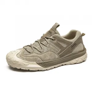 Мужские повседневные кроссовки Low Top с амортизацией, устойчивые к истиранию и дышащие Jeep, steel серый