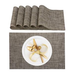 Подставка для столовых приборов 6 шт. Relaxdays, коричневый