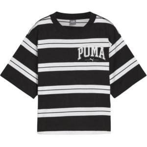 PUMA Футболка Squad женская black/white