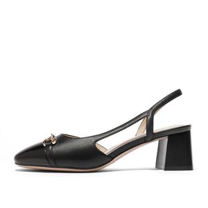 Туфли на высоком каблуке 5 см, женские BELLE, Ecru