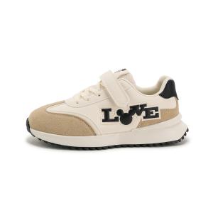 Детские скейтерские кроссовки Mickey Kids Disney, бежевый/черный