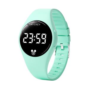 Disney Часы Electronic Movement Silicone Strap Watch Unisex Black Dial