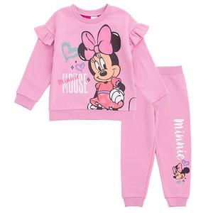Комплект из флисовой толстовки и брюк Disney Imagikids, Pink