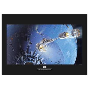 Фреска Komar Star Wars Death Star Attack, синий