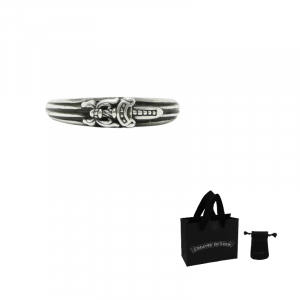 Кольцо кинжала Chrome Hearts, серебро