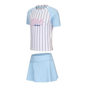 Детская раздельная купальник-платье Nabaiji BLUE WHITE