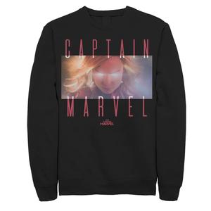 Мужской свитшот Captain Marvel That Glow Licensed Character
