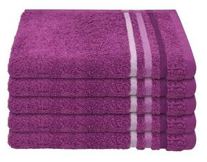 Набор полотенец Schiess шт Skyline Color 5-teilig, 30x1x50 см, фиолетовый