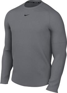 Мужской профессиональный топ Nike, теплый, с длинным рукавом, Smoke Grey/Black