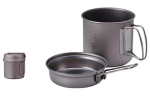 Кухонные принадлежности на 1-2 персоны Snow Peak, scs-008t 900ml titanium pot