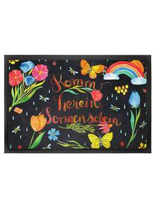 Коврик для ног Mr. & Mrs. Panda, черный